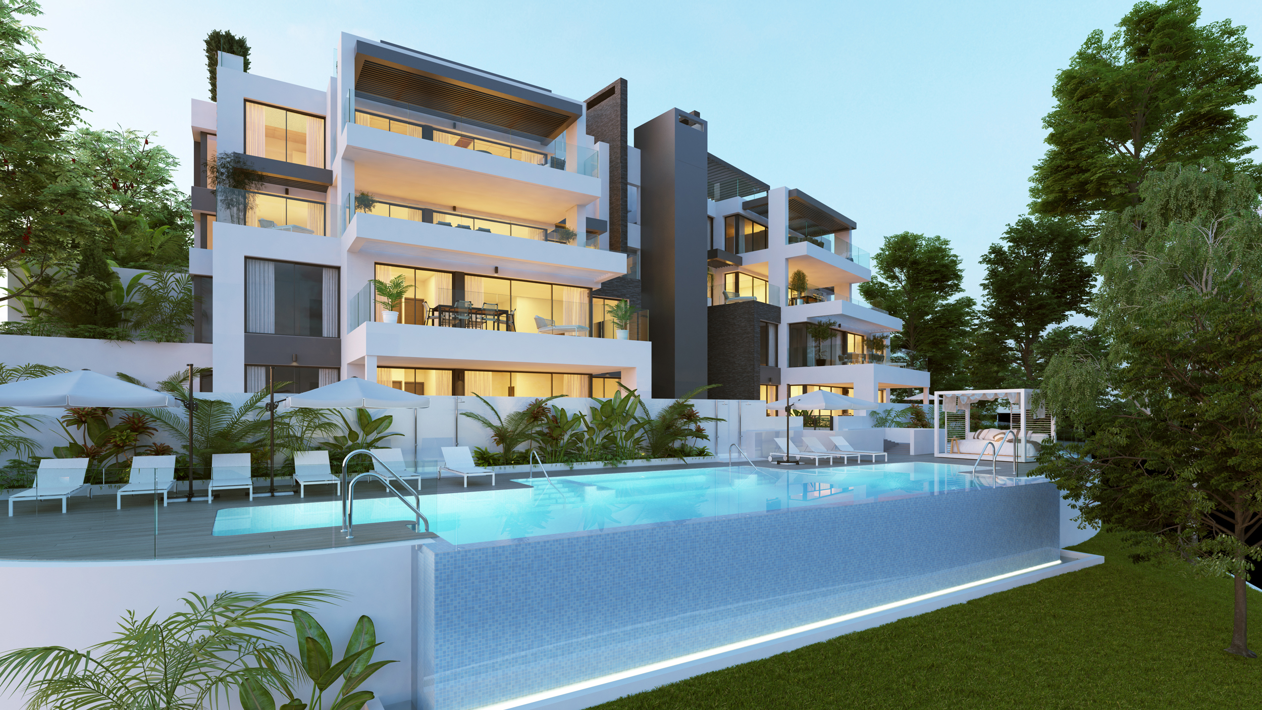 Luxury apartments in the exclusive area of Benahavis
